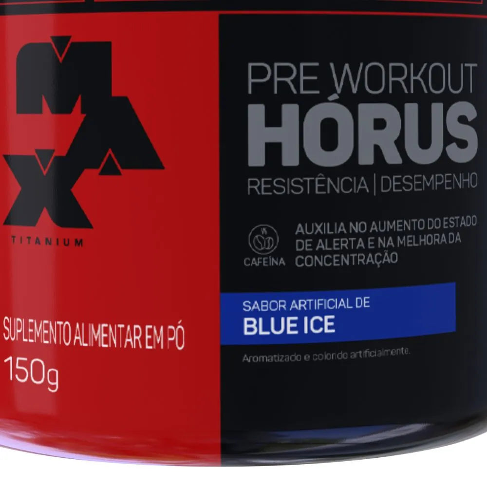 Pre Workout Hórus (150g) - Max Titanium