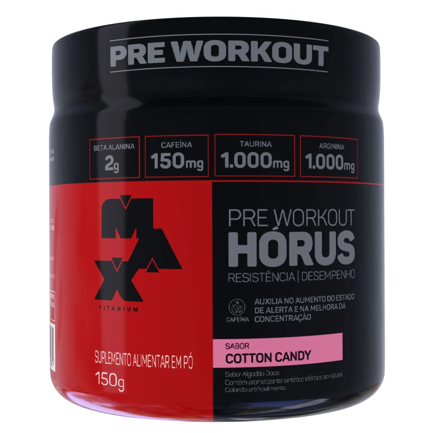 Pre Workout Hórus (150g) - Max Titanium