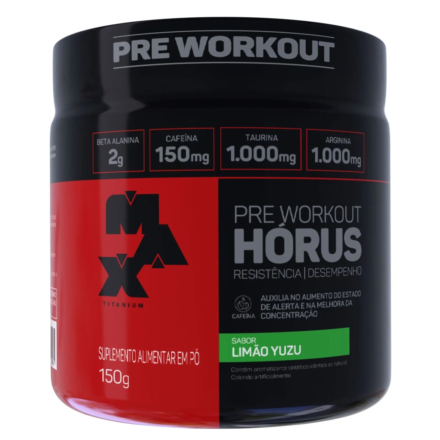 Pre Workout Hórus (150g) - Max Titanium