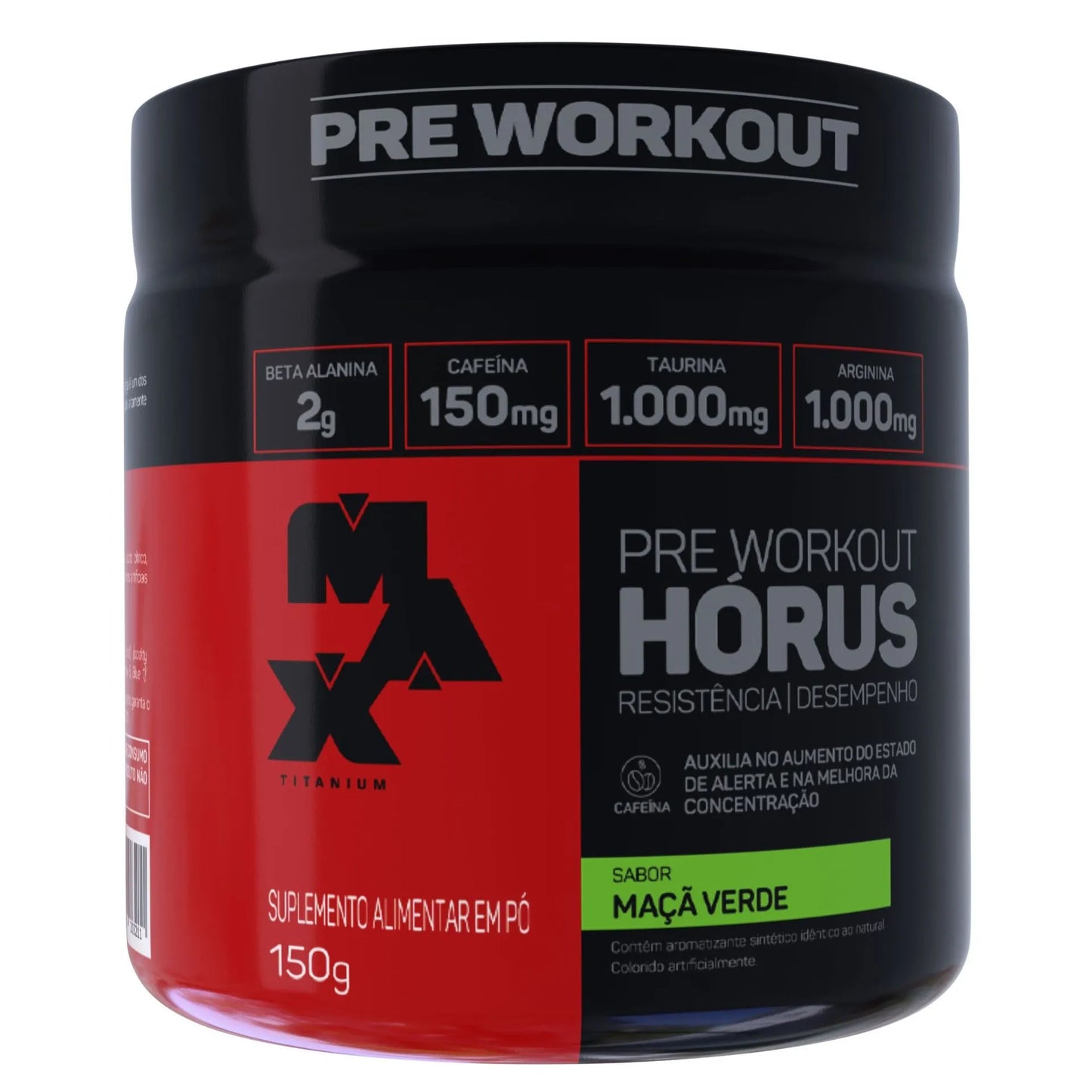 Pre Workout Hórus (150g) - Max Titanium