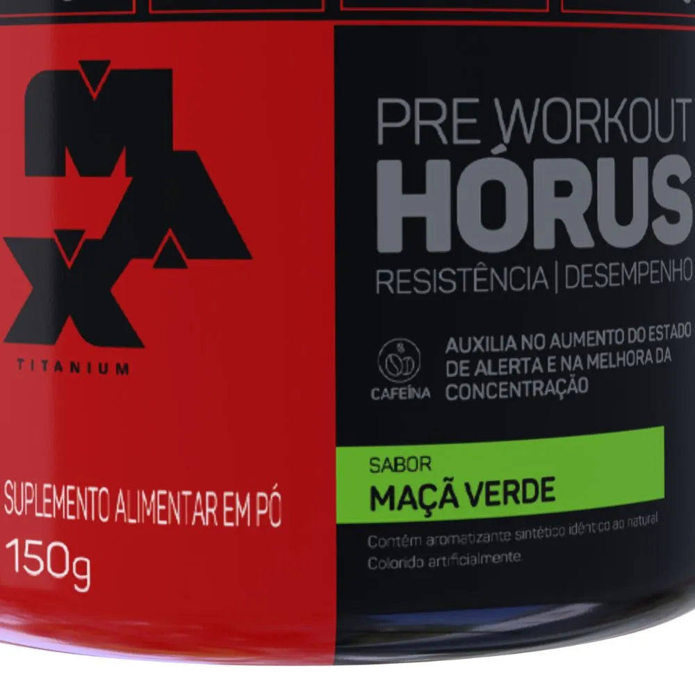 Pre Workout Hórus (150g) - Max Titanium