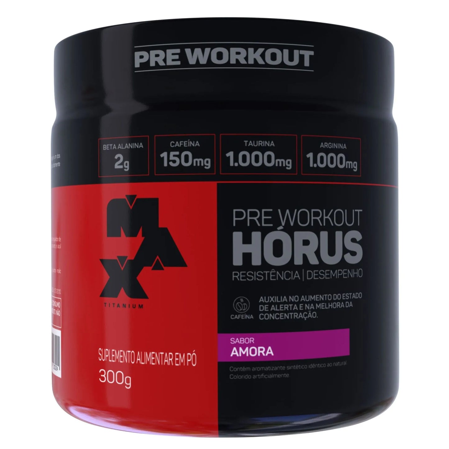 Pre Workout Hórus (300g) - Max Titanium