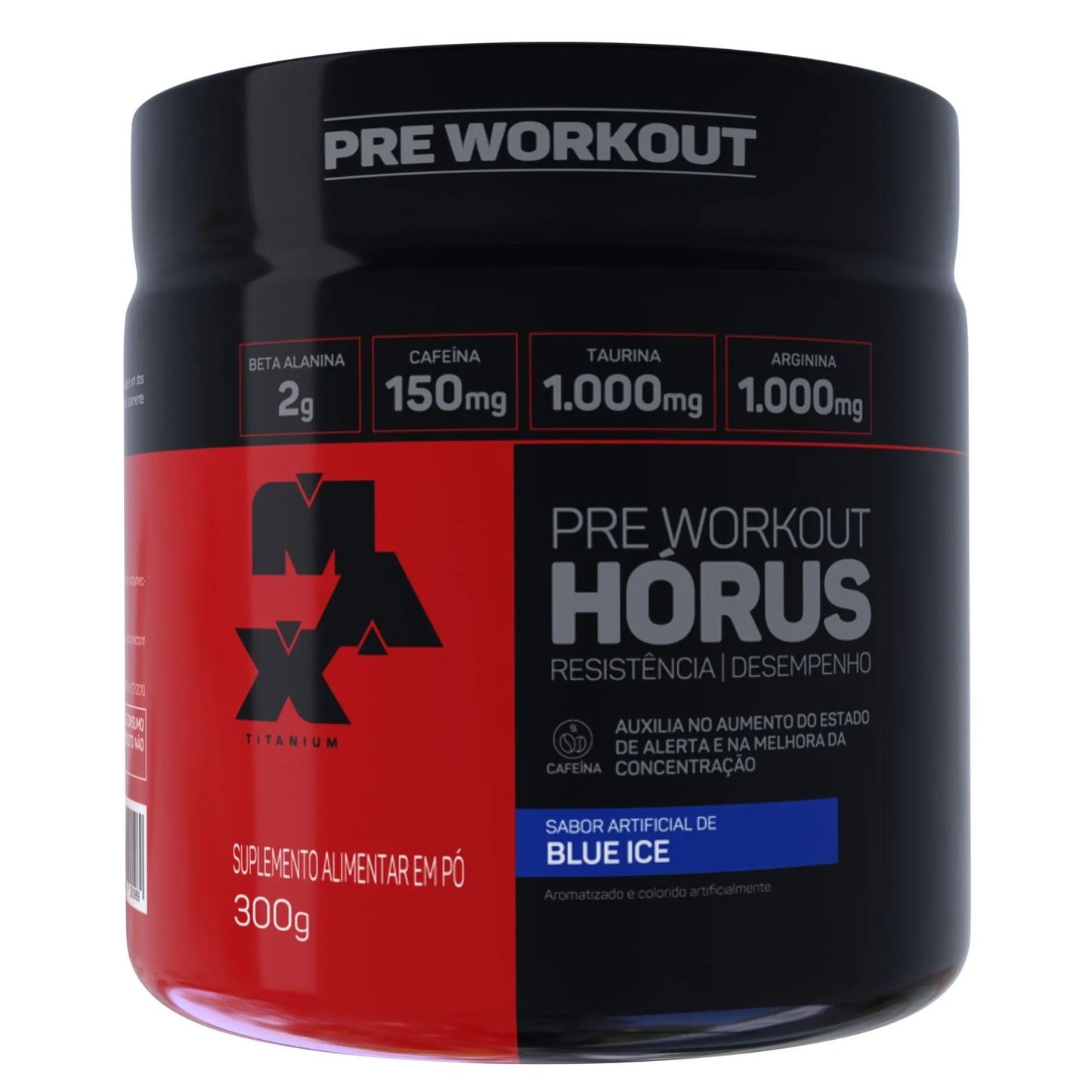 Pre Workout Hórus (300g) - Max Titanium