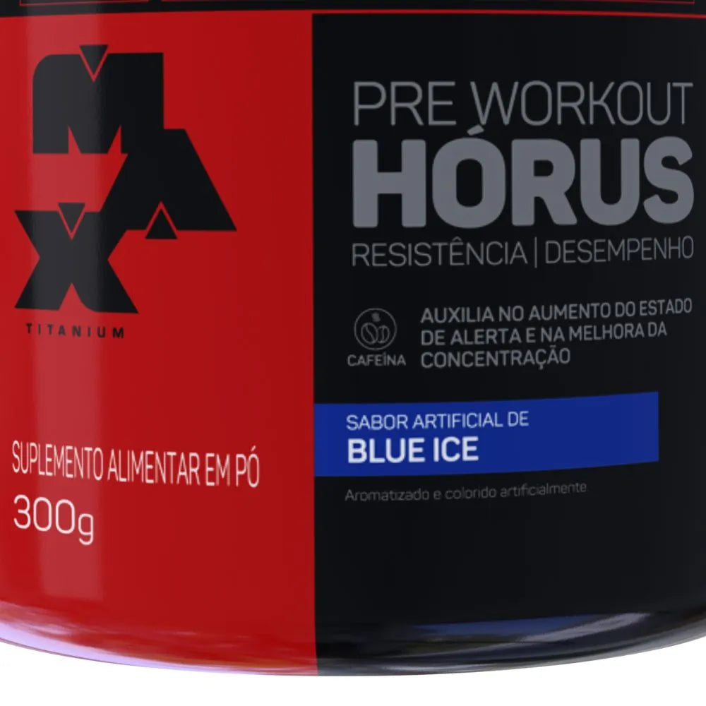 Pre Workout Hórus (300g) - Max Titanium