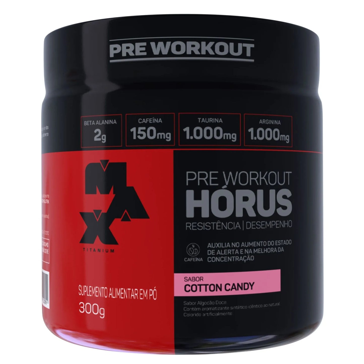 Pre Workout Hórus (300g) - Max Titanium