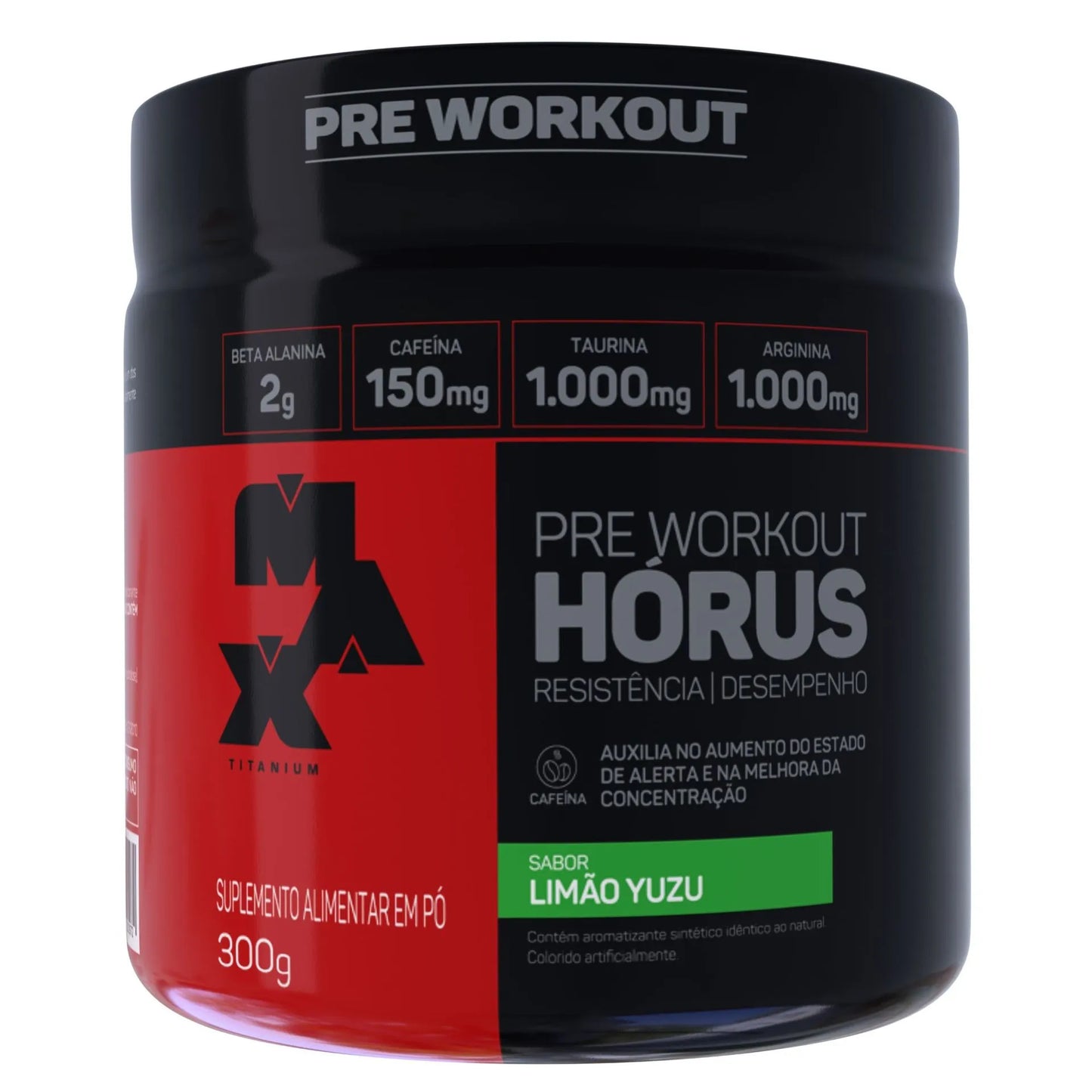 Pre Workout Hórus (300g) - Max Titanium