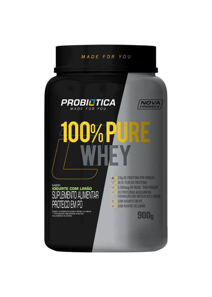 Whey Protein 100% Pure Whey (900g) - Probiótica