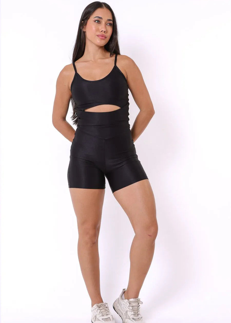 Macaquinho Canelado Preto