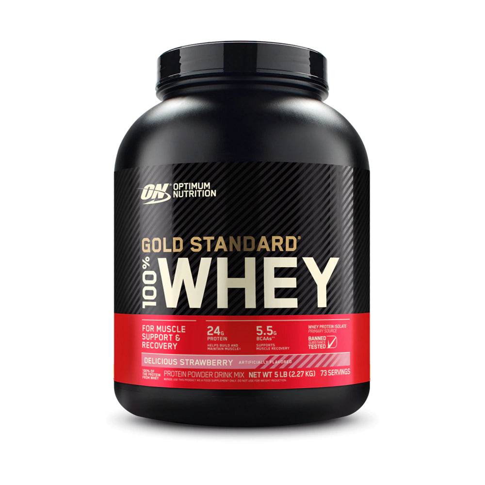 Whey Protein Gold Standard 100% Whey (5lb) - Optimum Nutrition