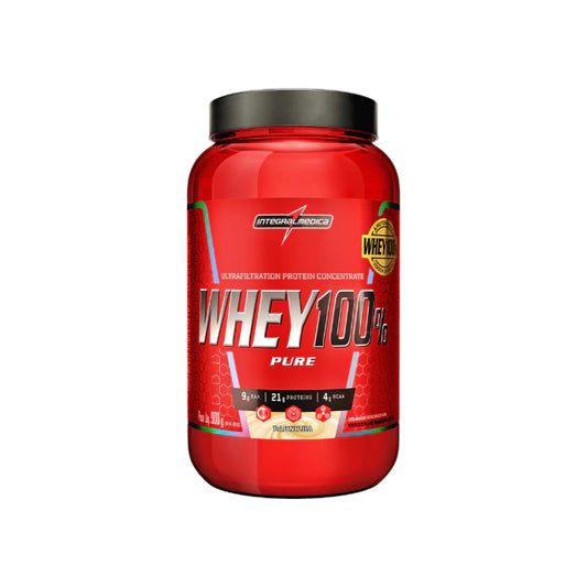 Whey Protein 100% Pure Pote (900g) - Integralmédica