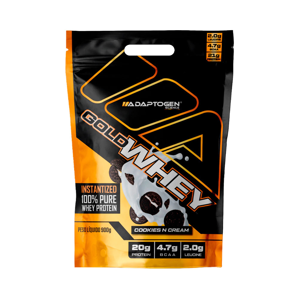 Whey Protein Gold Whey Refil (900g) - Adaptogen