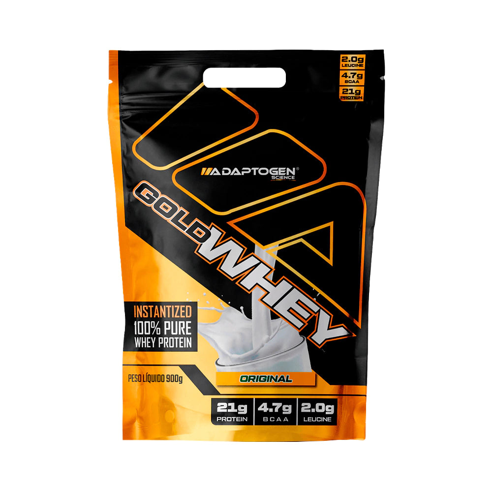 Whey Protein Gold Whey Refil (900g) - Adaptogen
