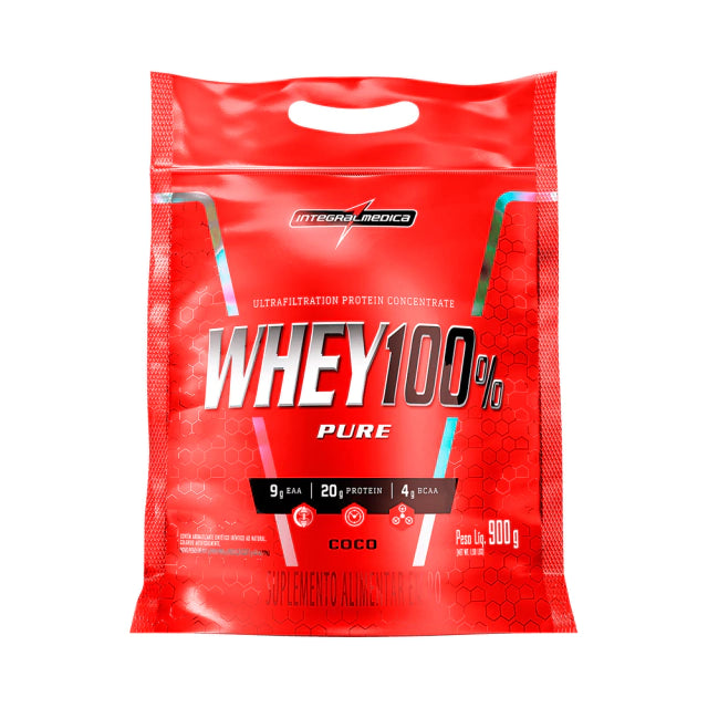 Whey Protein 100% Pure Refil (900g) - Integralmédica